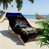 Пляжное полотенце Messi Valor Print, Большое мягкое быстросохнущее полотенце для пляжа, кемпинга, плавания