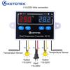 Digital Thermostat for Incubator 12V 24V 110V 220V Temperature Controller Regulator Control Switch Thermoregulator 10A 230VAC