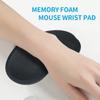 Ergonomic Mouse Wrist Rest Soft Memory Foam Mouse Wrist Pad Portable Anti-slip Wrist Pad Wrist