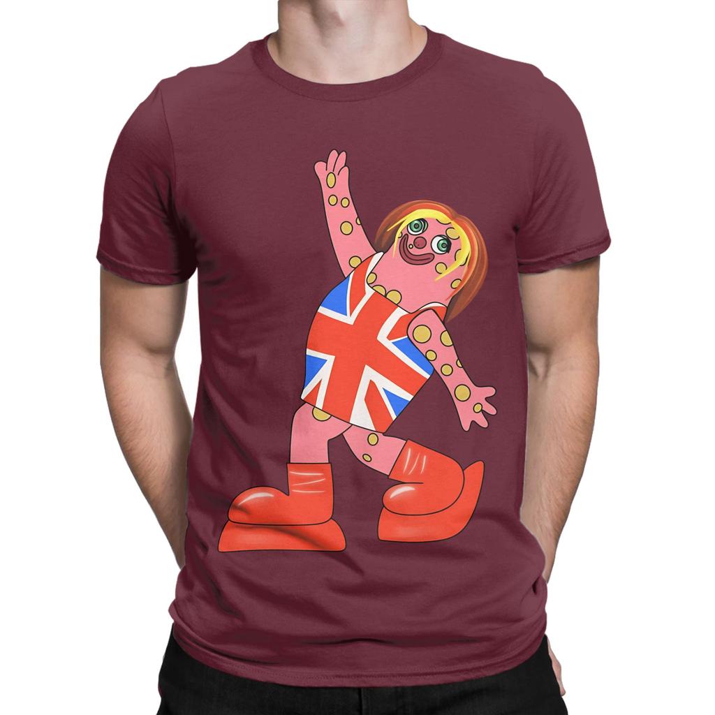 Spice Girl Blobby Geri Halliwell Ginger Graphic 100 Cotton Tshirt Mr Blobby Tops Tees For Unisex