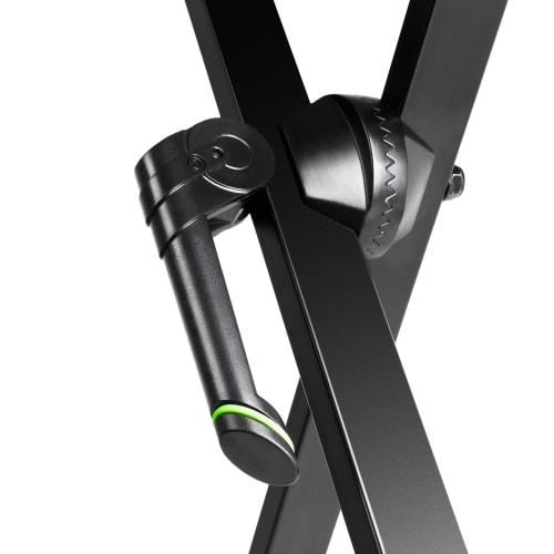 Стойка для клавишных инструментов Gravity X-Form, Двойная, Черная, GKSX2