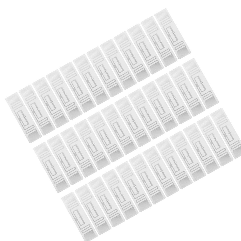 100 шт. UHF RFID-этикеток 860‑960 МГц UR108 чип многоразовая электронная бирка для управления активами 73x20 мм