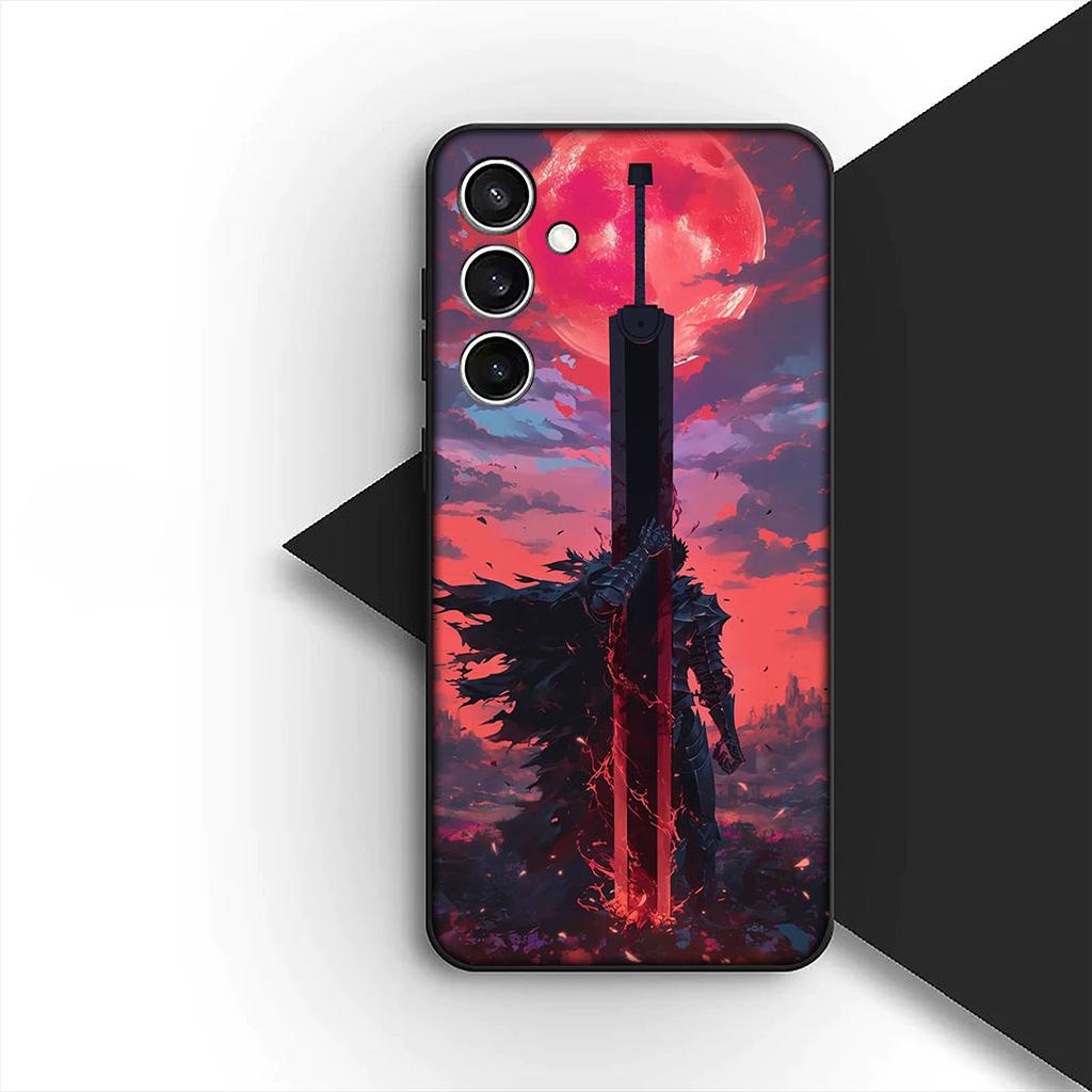 Чехол для Xiaomi Poco C75 C65 C85 X7 X6 M8 F7 F8 Ultra F6 Pro MI PocoF7 Корпус Силиконовый Чехол для Телефона Постер Берсерк Гатс