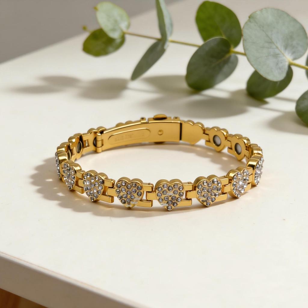 Мужской винтажный браслет из магнитного сплава в европейском и американском стиле