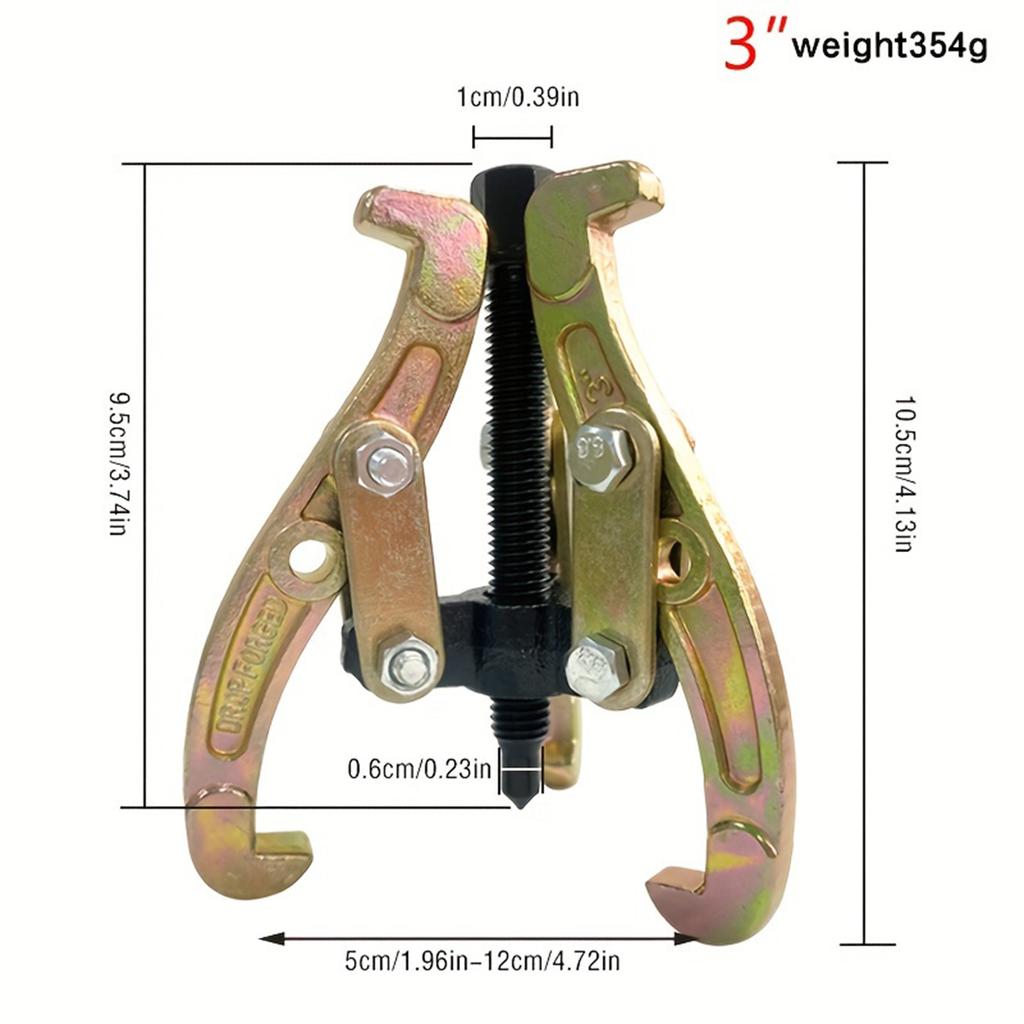 1 шт. трехлапый съемник многофункциональный универсальный съемник подшипников инструмент для снятия треугольный захват ручной инструмент
