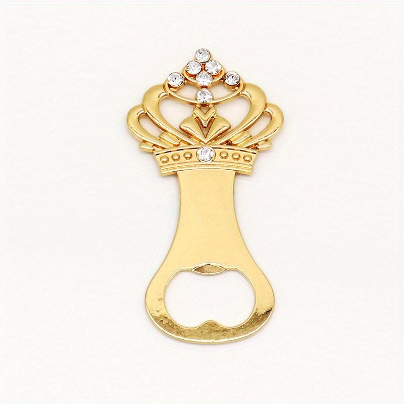 Beer Crown Golden Bottle Opener Party Favors European American Personality Wedding Products Wedding Return Party Gift