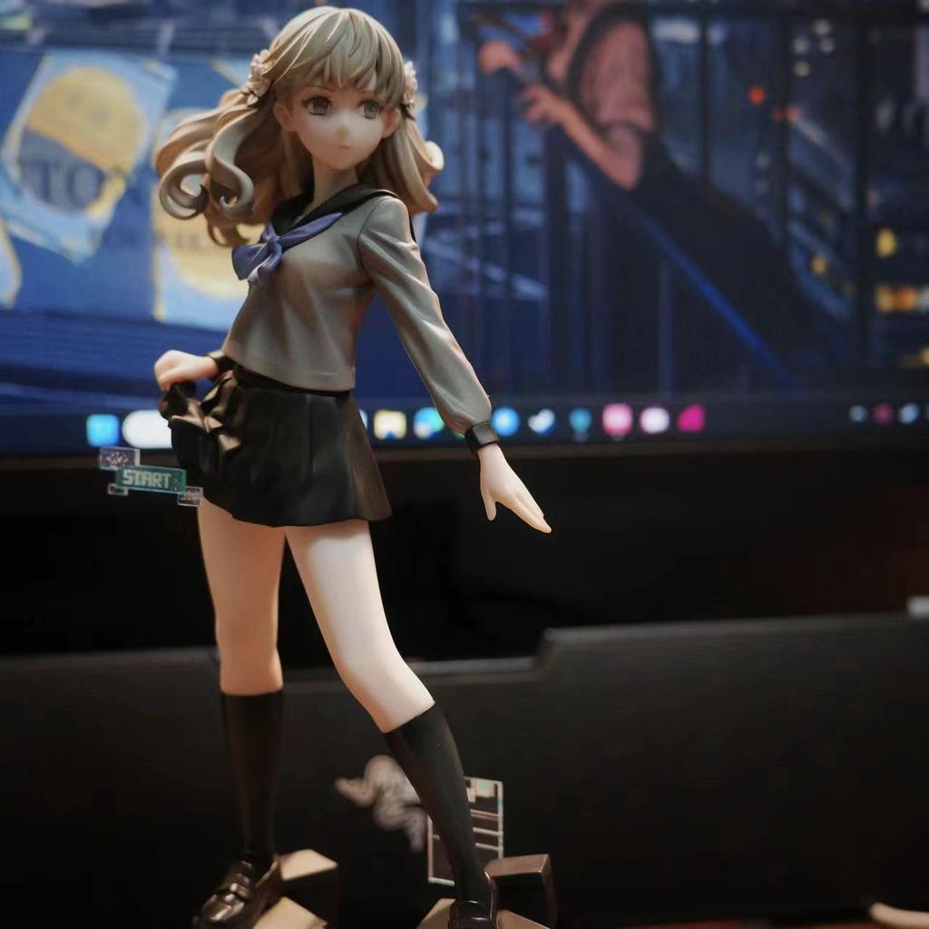 13 Стражей: Aegis Rim Игровая поза стоящая девушка Winterplate Mikuri ручная модель орнамент