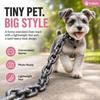 Funny Fake Chain Leash Lightweight Pet Lead Novelty Photo Prop Leash  Pet Supplies