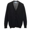 Long Sleeve V Neck Knit Cardigan 38 Black Women Used