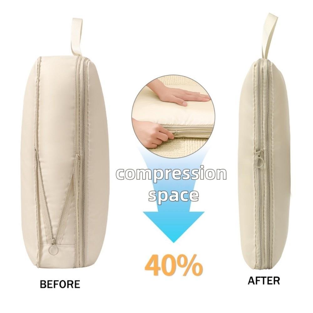 4pcs/set Large Capacity Luggage Compartment Packing Bag Lightweight Packing Cubes Bag Business Trip