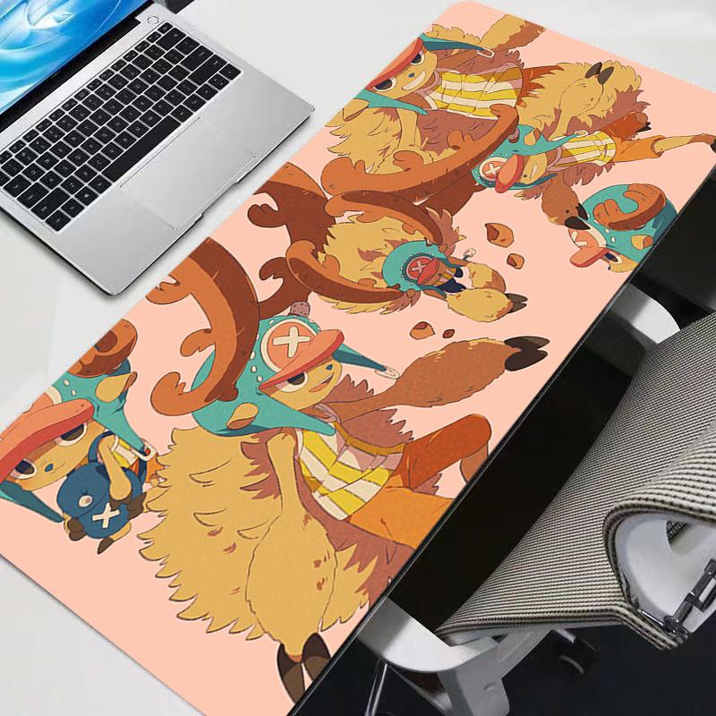Rubber PC Mousepad Gamer One Piece Chopper New Gaming New Mouse Pads Bigs Desk Keyboard Mat Computer Laptop Mat