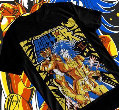 Saint Seiya Рыцари Зодиака Аниме Манга Унисекс Футболка Футболка Мягкая Футболка