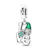 Exquisite 925 Silver The Frog Prince Beads & Cactus Dangle Charm Fits Bracelet Boutique Green Gifts