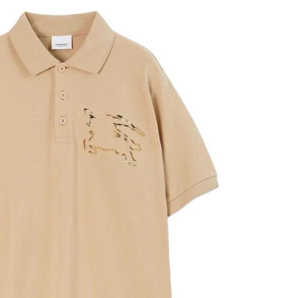 Burberry Equestrian Knight-motif cotton polo shirt 80727041
