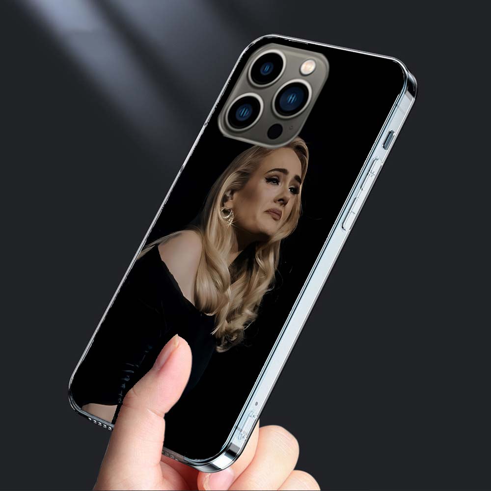Чехол для телефона Singer A-Adele Для Iphone 16E 15 Pro 14 Plus 17Air 16 17 Pro Max 12 13 Mini X XS XR 7 8 SE2020 Capa Милый чехол TPU Cl