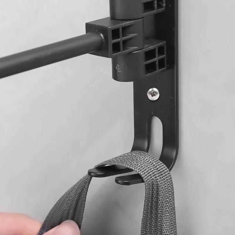 Universal Helmet Holder Wall Mount Motorcycle Helmet Organizer Bracket 180° Rotatable Spherical Caps Helmet Stand Show Hanger