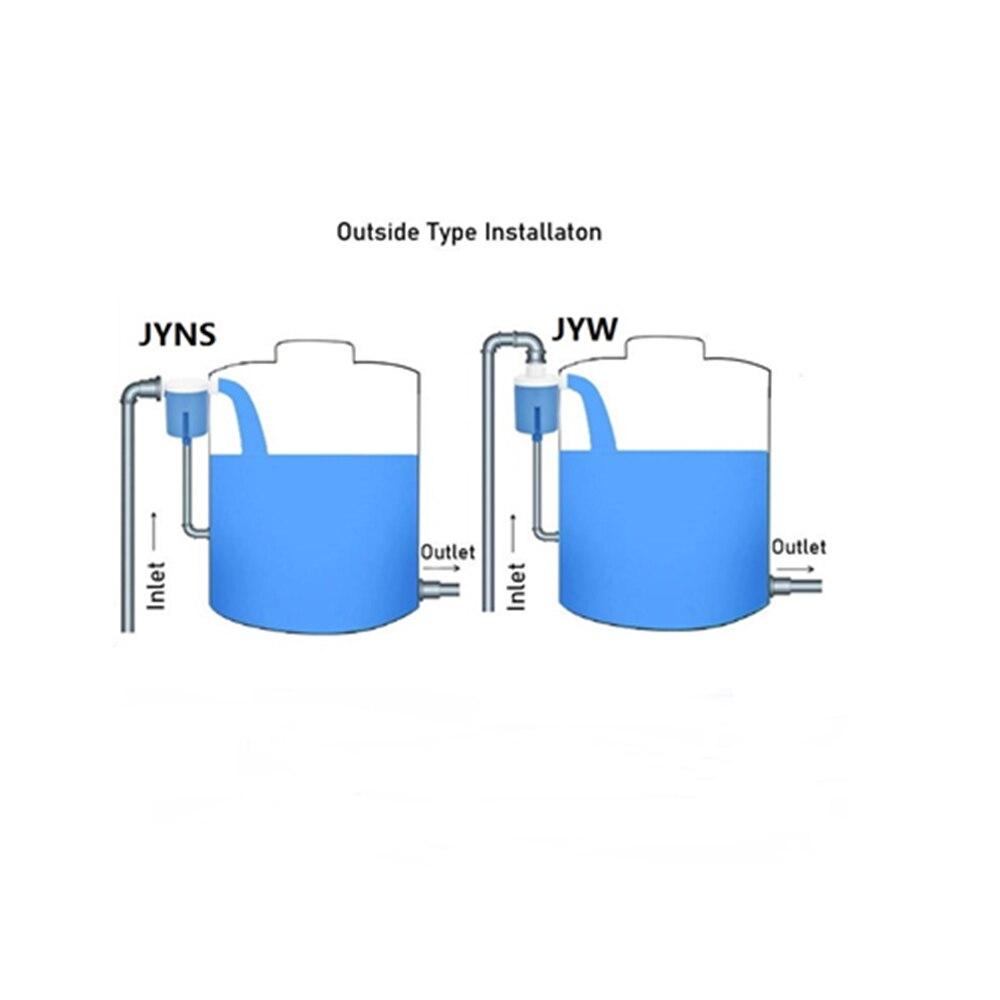 Практичный контроль уровня воды, прочная замена, полностью автоматический поплавковый клапан, антикоррозионный нейлоновый шаровой клапан