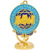 Feng Shui Protective Misfortune Improve Blue Keychain [YISHUI] Keychain, Anti-Sanki, Shield, Mirror, Amulet, Amulet, Mirror, Luck,