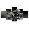 5 шт. воин-самурай, современный декор, холст, настенное искусство, HD печать, 5 шт., фотографии, домашний декор, 5 панелей, абстрактные картины, без рамки
