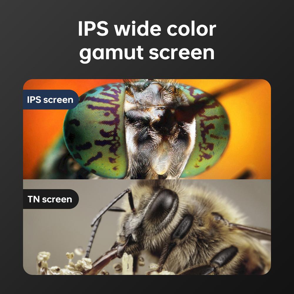 Цифровой микроскоп 2MP Pixel 50-1000X Увеличение Портативный микроскоп для идентификации