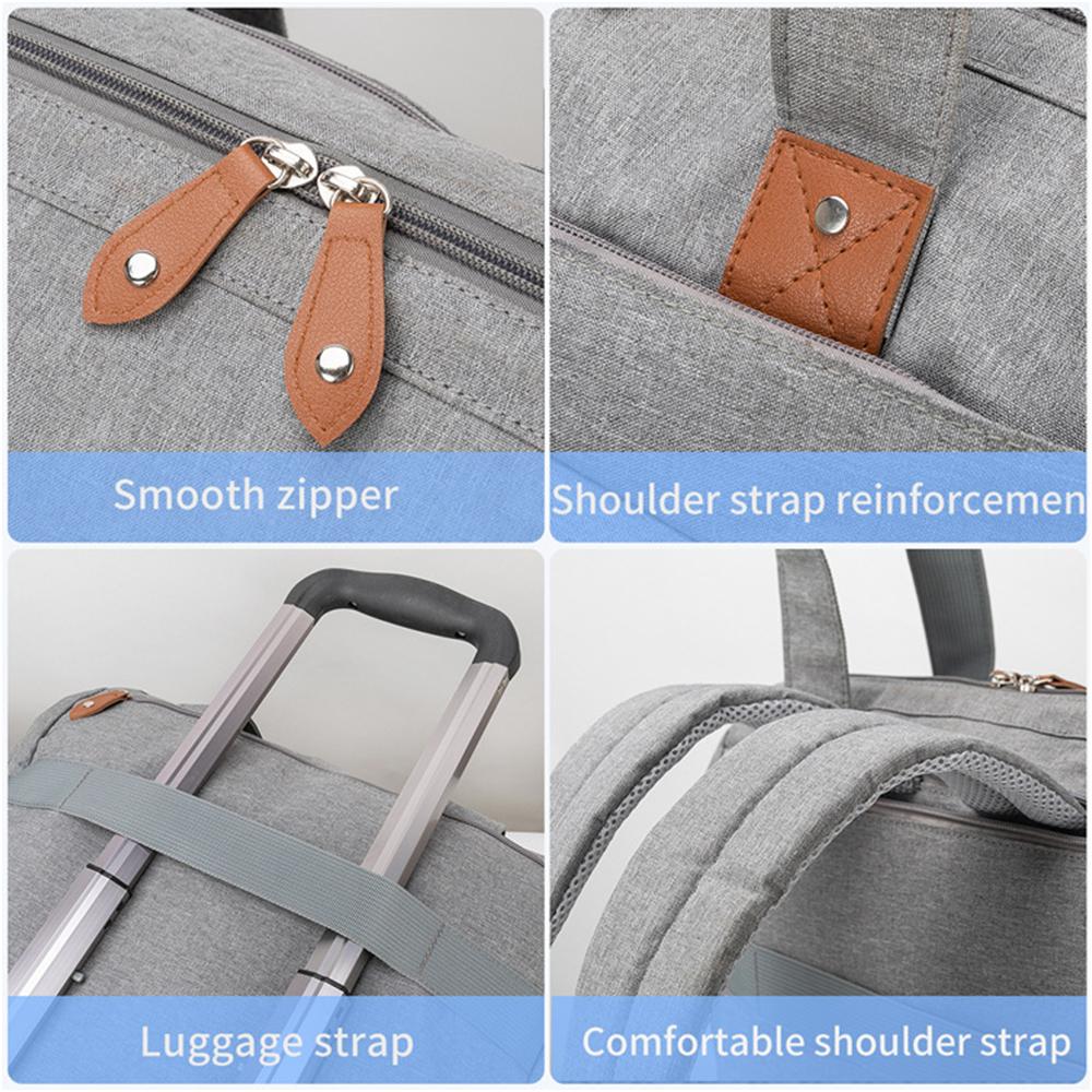 Pangdube Large Size Mom Dad Backpack Baby Diaper Bags With Pacifier Bag Nappy Bag For Baby Things Maternity Backpack For Mommy