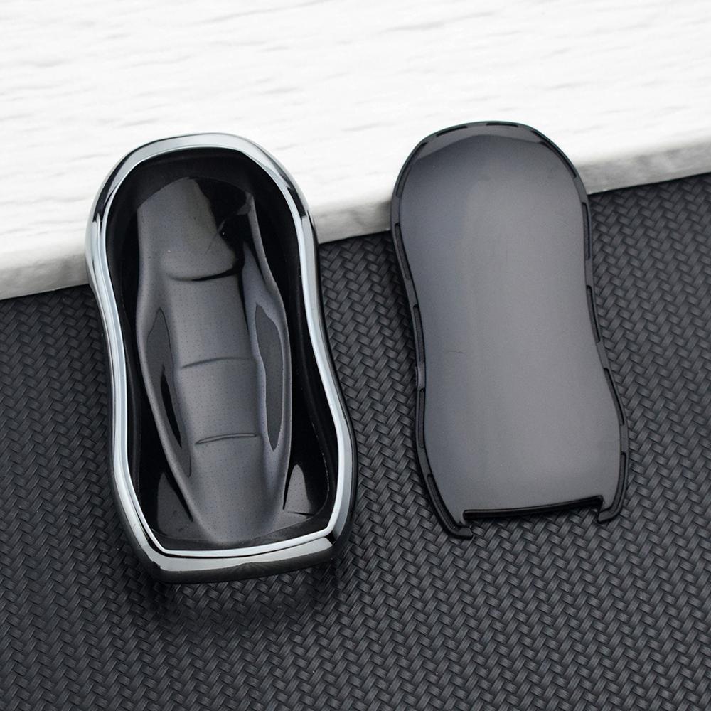 Мягкий ТПУ чехол для ключа автомобиля для Geely Boyue Atlas Pro Tugella Защита от царапин Чехол-держатель для брелока автосигнализации Аксессуары