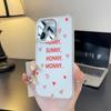 Персонализированный тег Для iPhone 16 15 14 11 12 13 Pro Max XS XR 8 7 Plus Прозрачный Чехол 16E