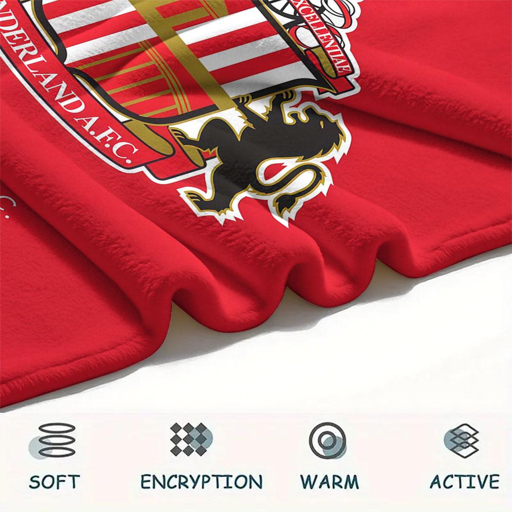 SAFC logo Blanket, High quality Comfortable for All Seasons, Home Decor, Warmth and Comfort