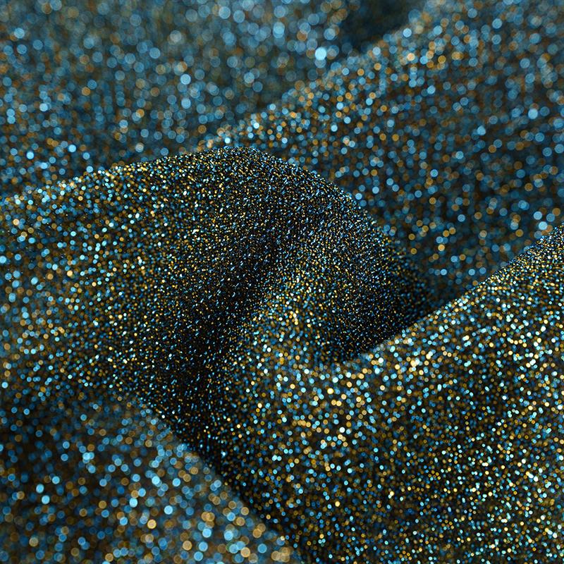 Elastic Glitter Fabric Starry Sky Soft Shiny Yarn Fabric Diy Sewing Dress Skirt Doll Clothes Stage Costume Background Decor