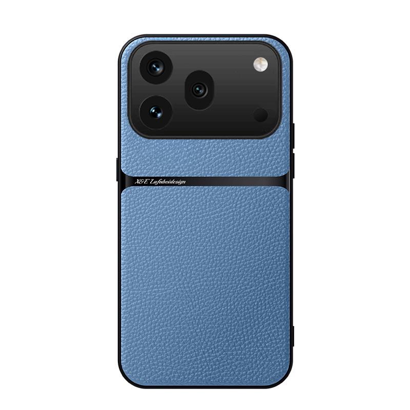 Чехол для телефона Honor 600 Pro Задняя панель Силиконовая рамка Ударопрочный Автомобильный магнитный держатель Кожаная с мелкими линиями Противоударная задняя крышка Для Honor 600 Pro Чехлы
