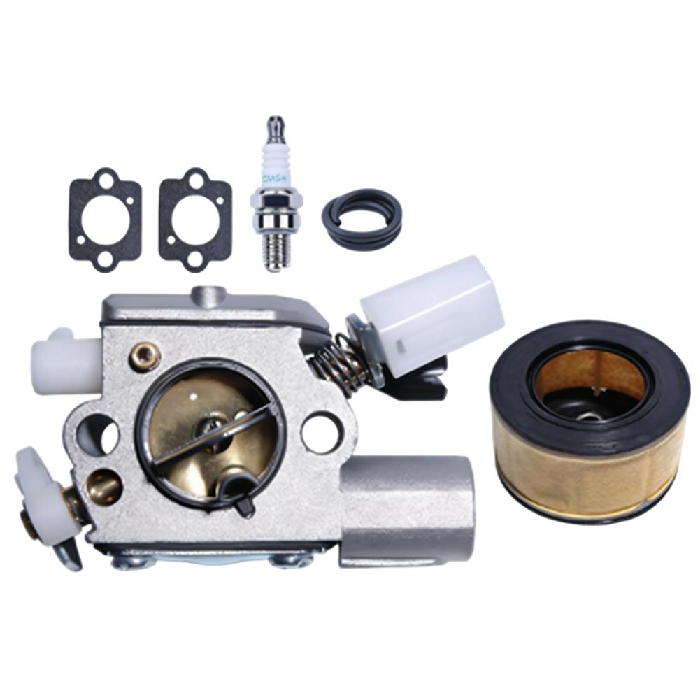 For MS231 For MS251 Fuel Filter Carburetor Kit Chainsaw Maintenance Carburetor And Air Filter Set Complete Maintenance Kit