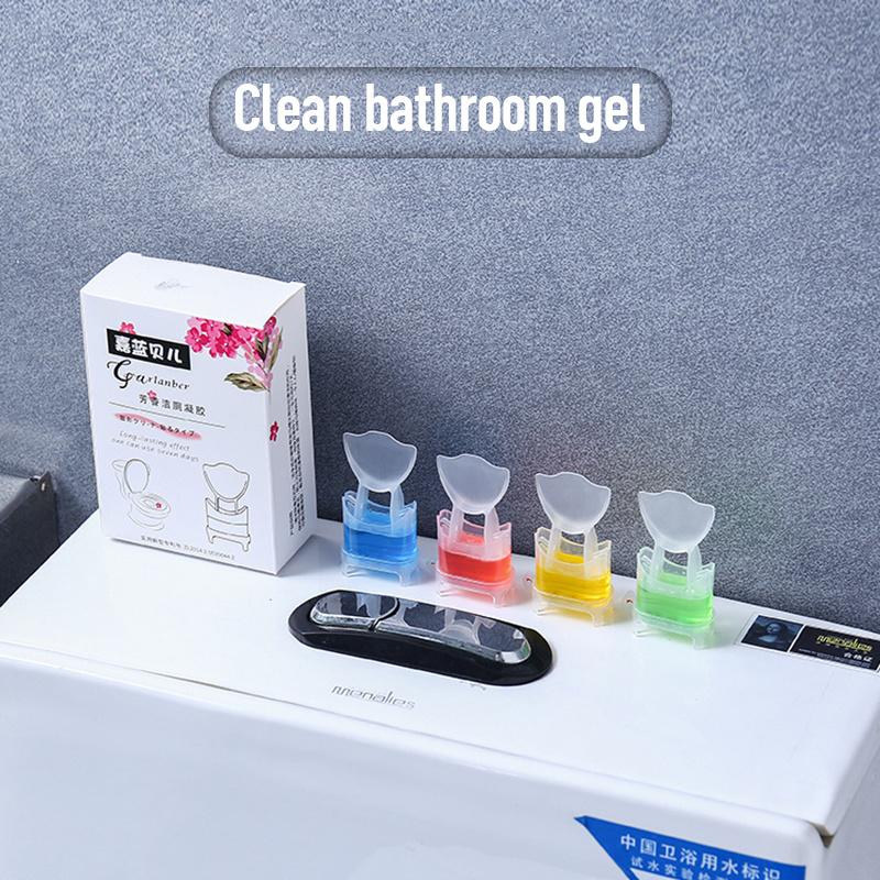Туалетный цветок, очиститель для унитаза, гель, портативный бытовой дезодорант для туалета, очиститель