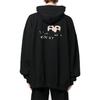 Balenciaga Толстовка большого размера с нарисованным от руки значком BB 620973TNVQ11059