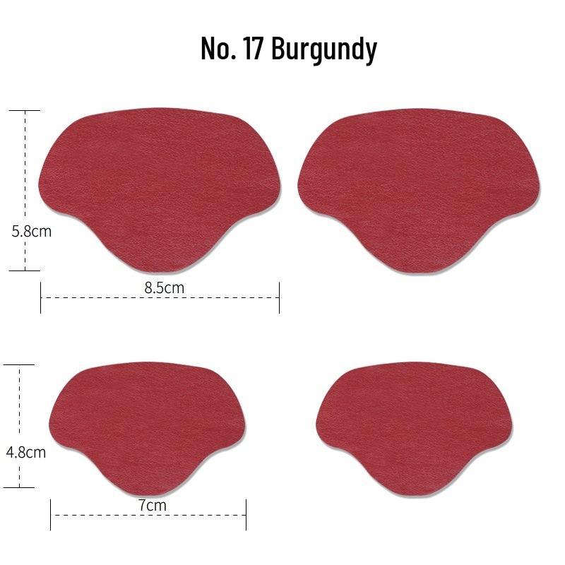 Самоклеящиеся микрофибровые заплатки для ремонта подкладки обуви для пяток и кроссовок