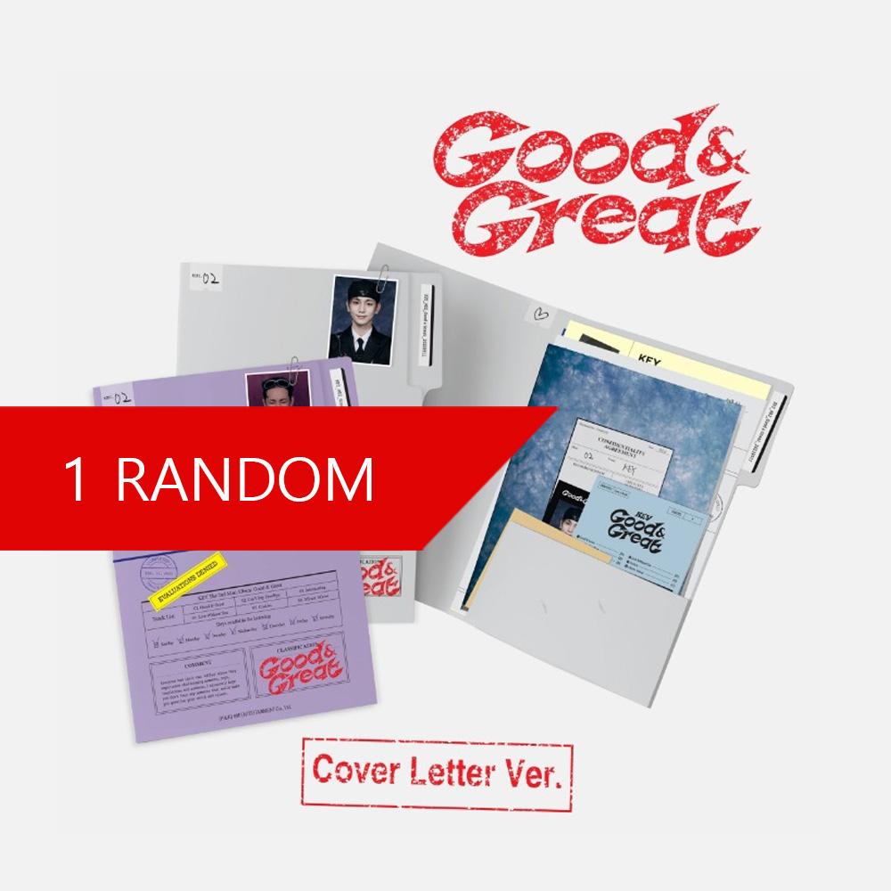 KEY (SHINee) : The 2nd Mini Album - Good & Great (Cover Letter Ver.)