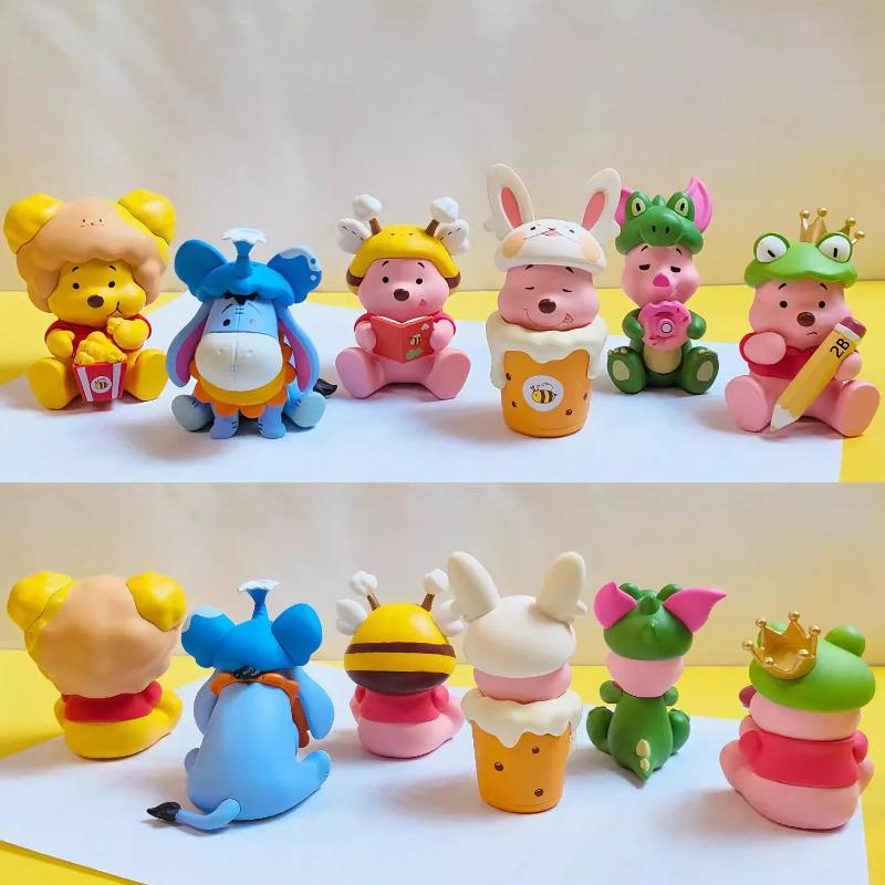 Spot Yellow Teddy Bear Blind Box Handmade Puppy Honey Pot Skin Clean Pig Cartoon Doll Desktop Decoration Surprise Holiday Gift