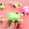Plastic Toy Frog Push And Go Car Gift For Preschool Children