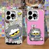 G-Gdragon Z-Zoa Кошка Модный Чехол для Телефона Для iPhone 16,15,14,13,12,11,Pro,XS,Max,Plus,Mini,SE4,E Белый Матовый Ударопрочный Чехол