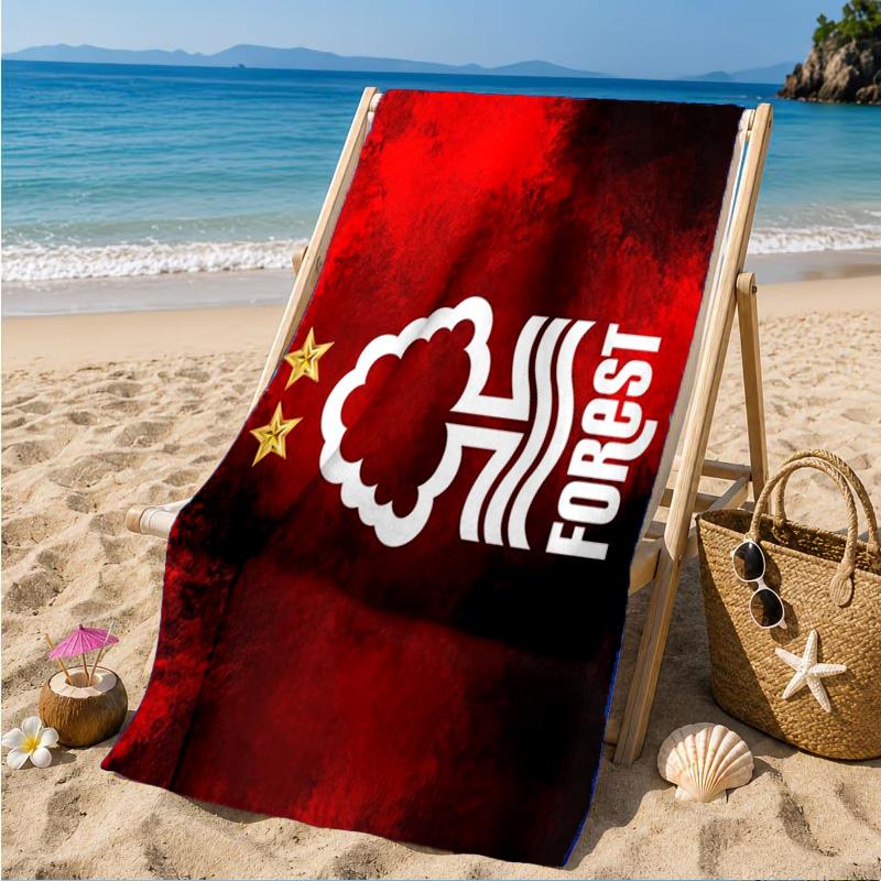 Adventure Mountains Printed Microfiber Beach Towel, Soft And Absorbent, Quick-Dry, Ideal for Summer Travel, Beach Essential, Swimming Pool