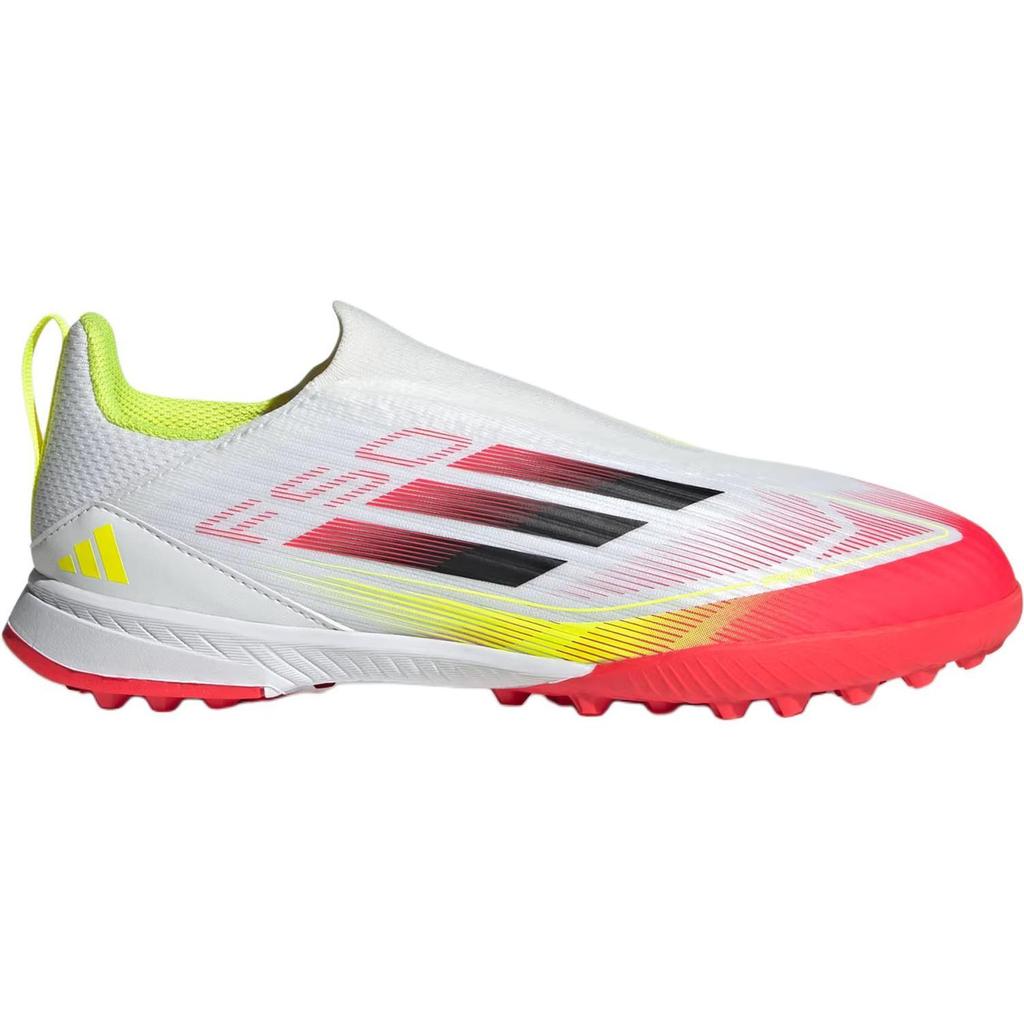 adidas Детские кроссовки Adizero F50 League Laceless TF K Pure Victory Pack Белый Cloud-White Черный Core-Black IE3757