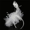 Flower Cocktail Wedding Feathers Hair Clip Alice Headband Clip Fascinator Hat Tea Party Headband