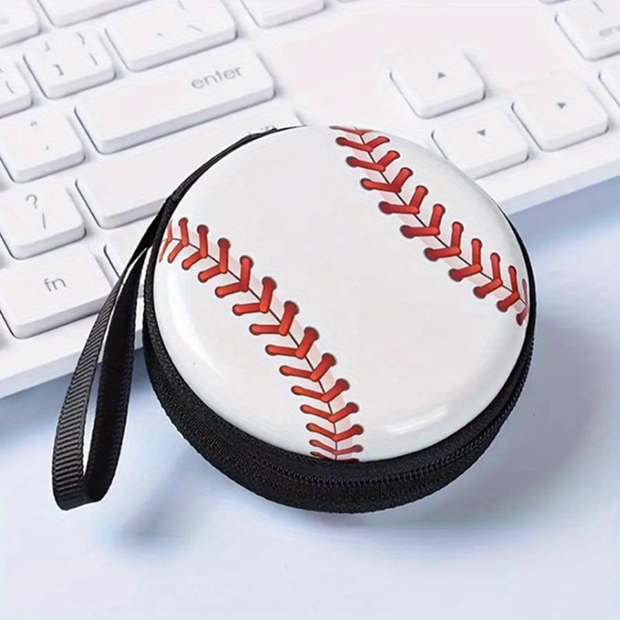 Креативный кошелек для монет с рисунком мяча для маленького подарка, модные кошельки для мелочи, мини-кошельки, коробка для хранения на молнии