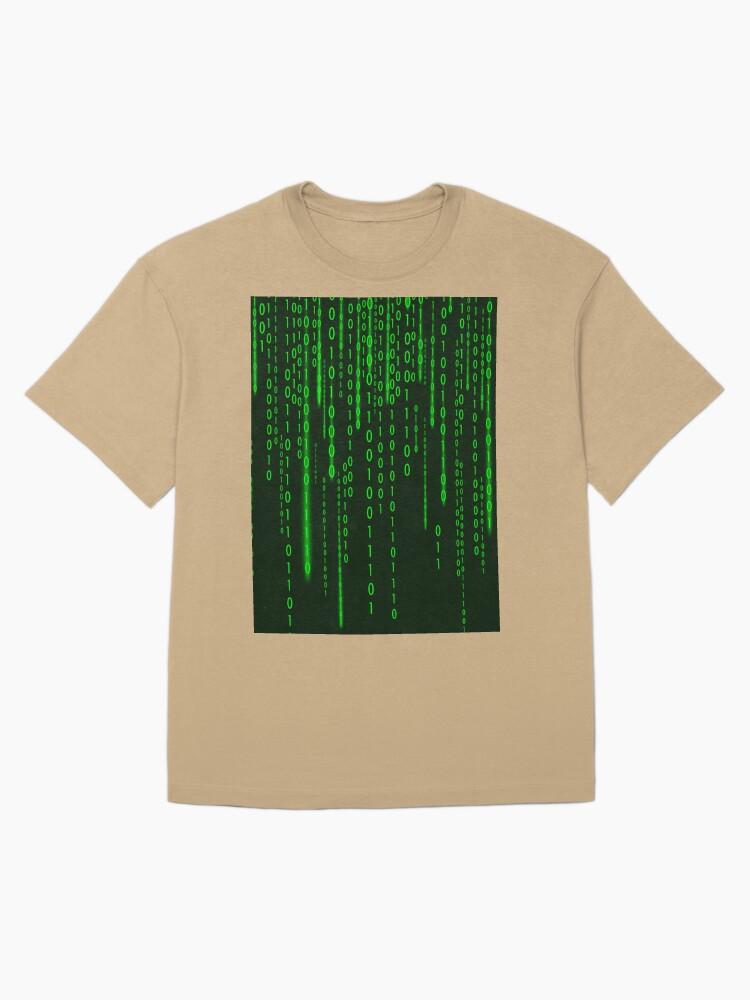 The Matrix Online The Matrix Code Oversized Unisex Unisex T-Shirt