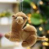 Creative Desert Camel Plush Toy Doll Pendant Cute Backpack Small Hanging Doll Key Chain Catcher Doll