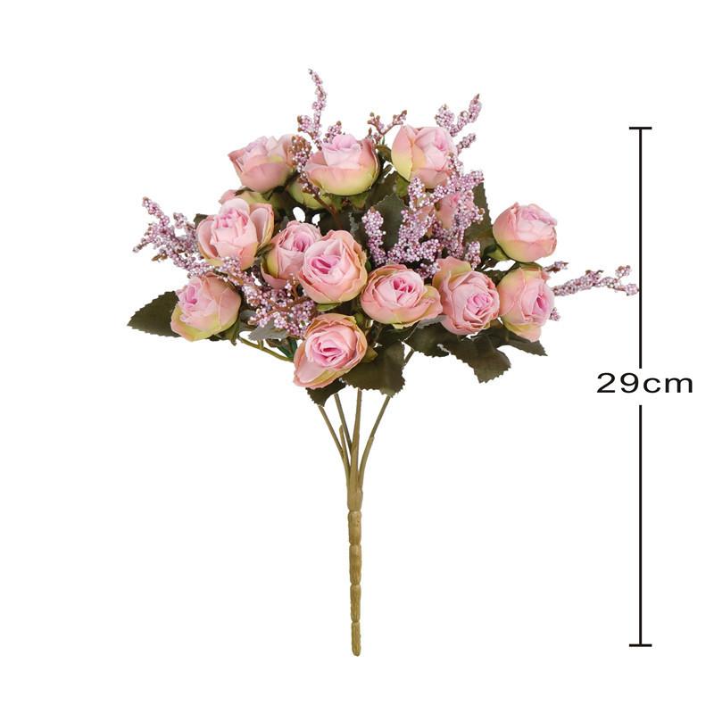 Fabric Rose Flower For Living Room Outdoor Wedding Event Decoration Fashion