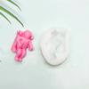 3D астронавт космический корабль свеча декоративный орнамент силиконовая форма подходит для эпоксидной смолы DIY ремесла ювелирные изделия изготовление домашнего декора