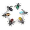 Women Brooch Natural Stone Bee-Shaped Pendant For Jewelry Making DIY Necklace Bracelet Clothes Shirts Accessory
