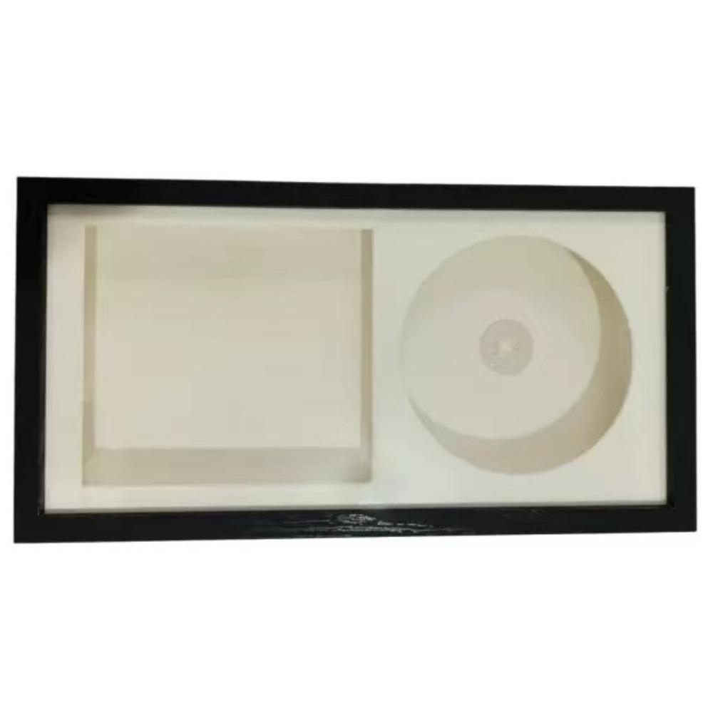 Tabletop Display CD Display Frame Wall Mountable Disc Frame Box CD Frame Display Case Music Lovers