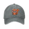 Shu the Red Panda Baseball Cap Bobble Hat Military Tactical Cap Men'S Baseball Cap Women'S
