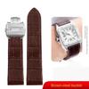 Ремешок для часов Cartier Santos 100, 20 мм, 23 мм, для мужчин и женщин, высококачественные кожаные ремни, складная пряжка, ремешок для часов из натуральной кожи